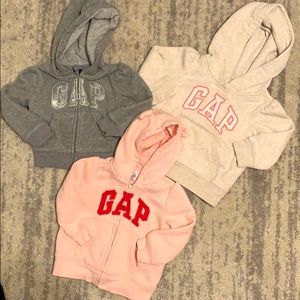 3 Gap Sweatshirts